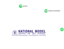 Tablet Screenshot of nationalmodel.in